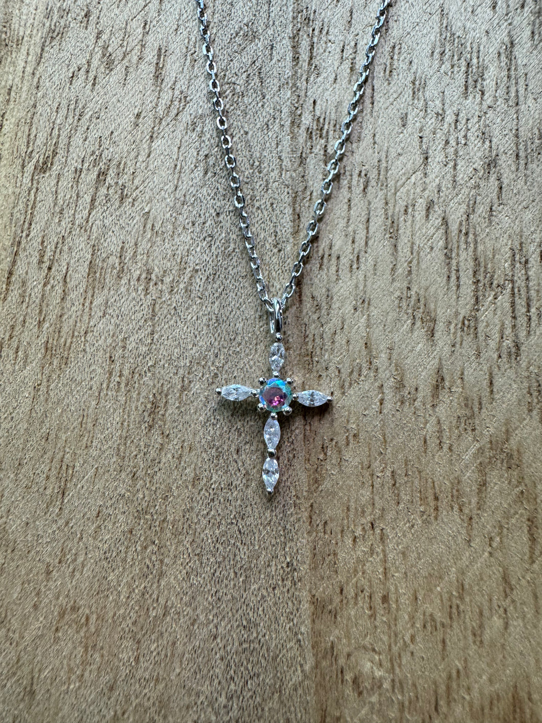 Diamond Cross Necklace