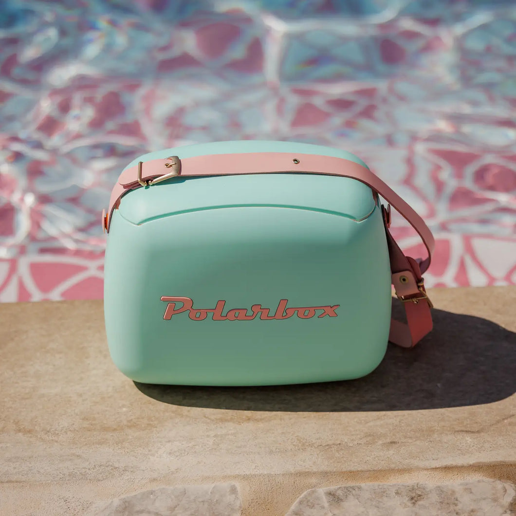 Polarbox Cooler Bag Summer Cyan-Rose
