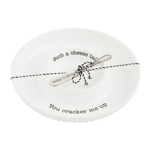 Cheese Ball Serving Dish Set