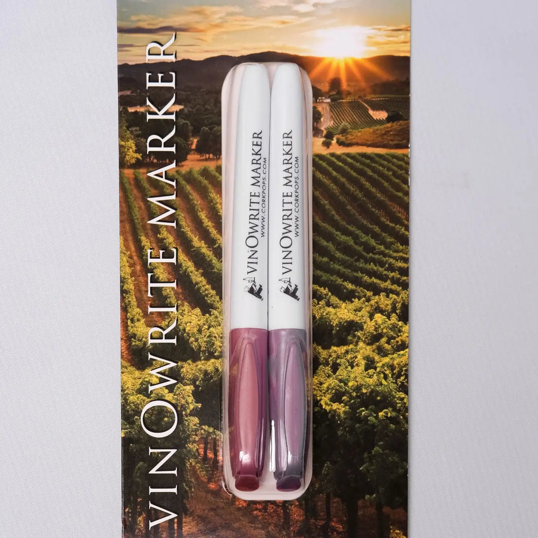 Vinowriter, Spring Colors, Mauve/Rose and Lavendar/Purple