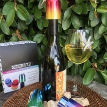 Load image into Gallery viewer, Vacuum Wine Stopper Metallic Ombre