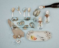 Oyster Glass Platter