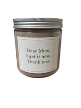 Load image into Gallery viewer, Statement Jar Candle with “Mom” Comments