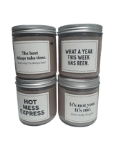 Load image into Gallery viewer, Statement Jar Candle Snarky Collection