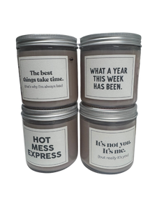 Statement Jar Candle Snarky Collection