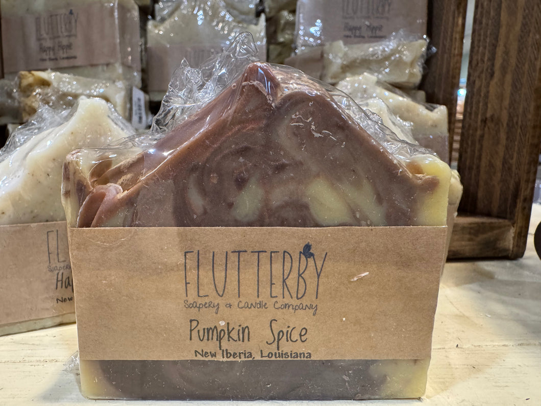 Flutterby Pumpkin Spice Bar Soap