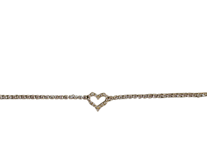 Lex the Label Pave’ Heart Bracelet