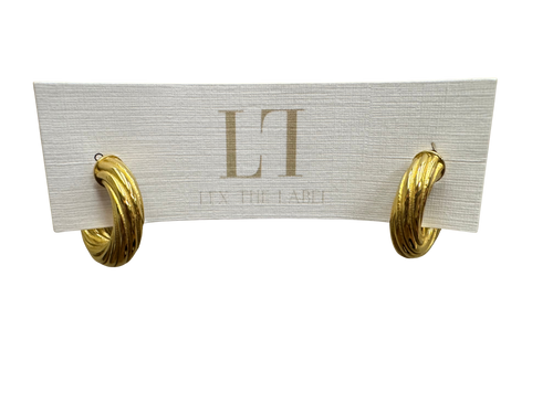 Lex the Label Jane Hoop Earrings