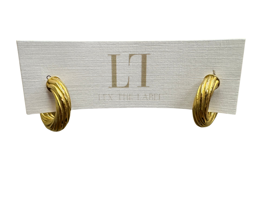 Lex the Label Jane Hoop Earrings