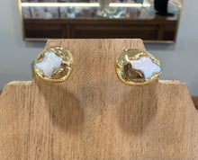 Load image into Gallery viewer, Lex the Label Pearl Cross Cuff Bracelet