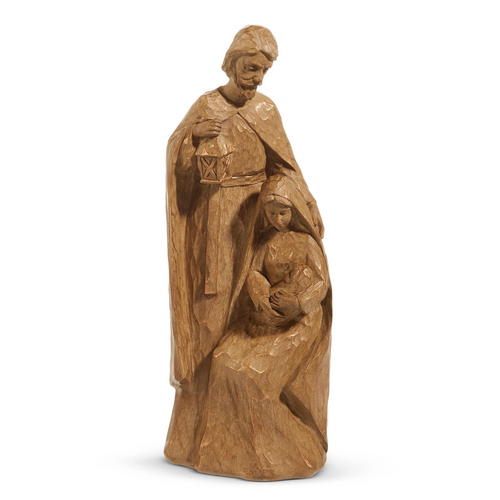 Carved Holy Family