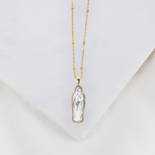 Petite Queen of The Universe Mary Necklace