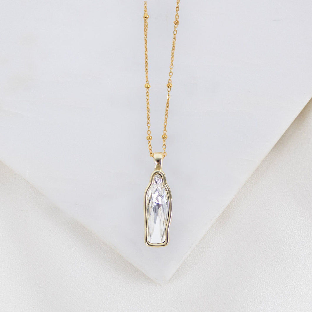 Petite Queen of The Universe Mary Necklace