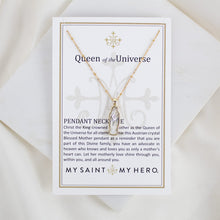 Load image into Gallery viewer, Petite Queen of The Universe Mary Necklace