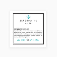 Load image into Gallery viewer, Saint Benedict Cuff Bracelet