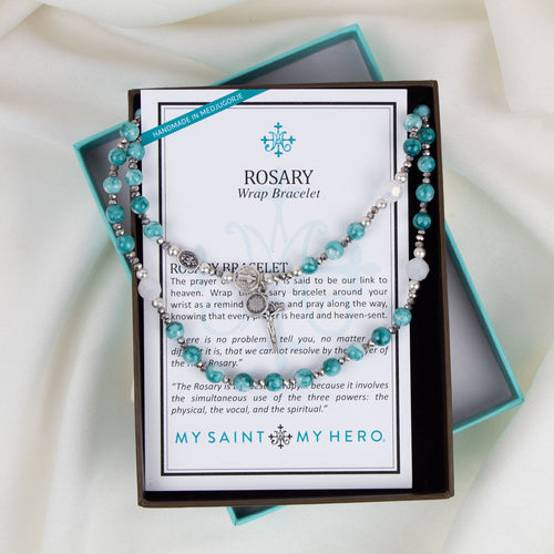 Miracle Rosary Wrap Bracelet