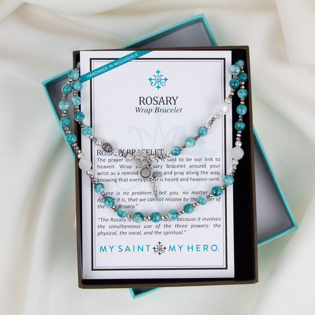 Miracle Rosary Wrap Bracelet