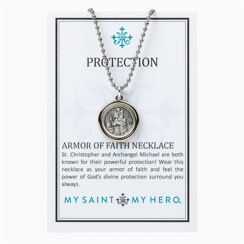 Protection Armor of Faith Necklace