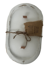 Load image into Gallery viewer, Flutterby White Christmas Deaux Bowl Candle