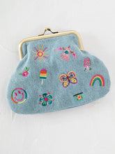 Load image into Gallery viewer, Embroidered Kisslock Coin Purse