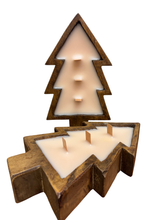 Load image into Gallery viewer, Flutterby Christmas Tree Candle - Southern Fig