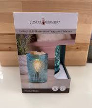 Load image into Gallery viewer, Vintage Parisian Glass Illumination Fragrance Warmer