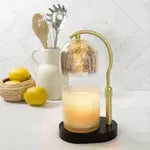 Load image into Gallery viewer, Mercury Glass Candle Warmer Lamp