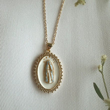 Load image into Gallery viewer, Immaculate Conception Handpainted Necklace