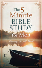 Load image into Gallery viewer, The 5-Minute Bible Study for Men: Mornings in God's Word