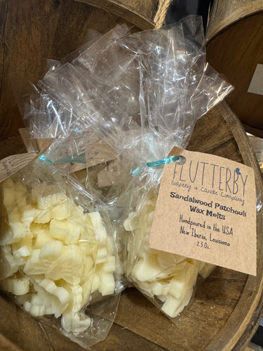 Flutterby Wax Melts- Sandalwood Patchouli