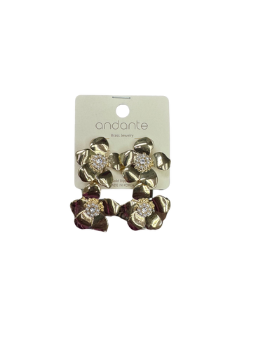 Flower Power Dangle Earrings