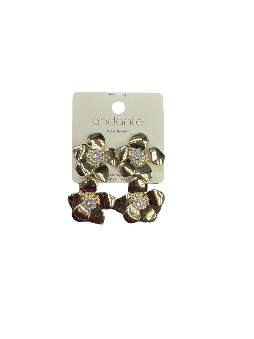 Flower Power Dangle Earrings