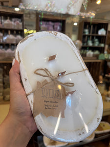 Flutterby 3 Wick Deaux Bowl Candle- Cajun Campfire