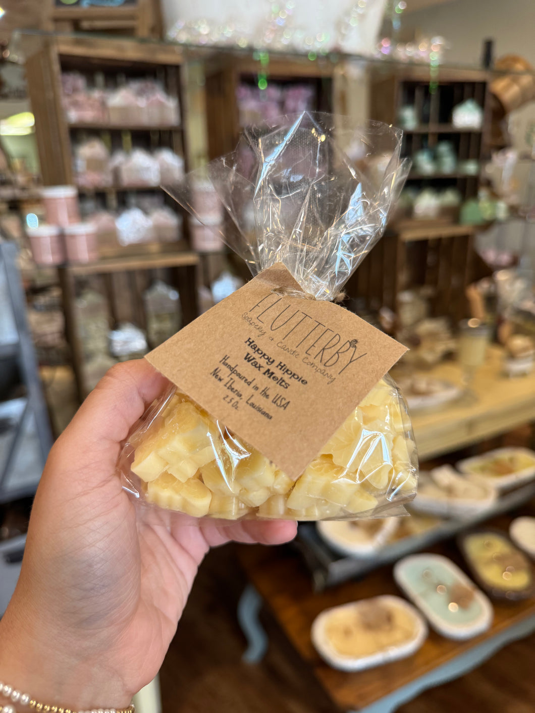 Flutterby Wax Melts- Happy Hippie