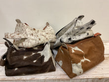 Load image into Gallery viewer, Cow Hide Mini Toiletry Bag