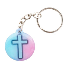 Load image into Gallery viewer, Prayer Tag Keychains-Tap to Pray