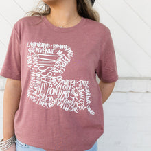 Load image into Gallery viewer, LA Words Tshirt