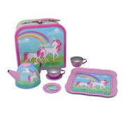 Load image into Gallery viewer, Stardust Tin Tea Set