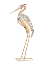 Load image into Gallery viewer, Distressed Crane Decor