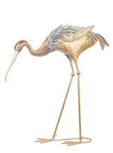 Load image into Gallery viewer, Distressed Crane Decor