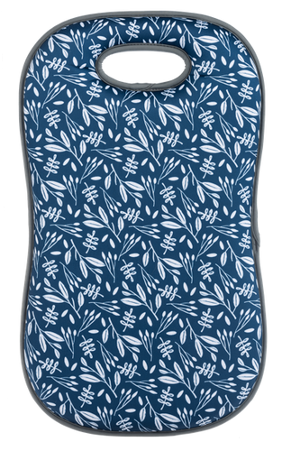 Blue Botanical Kneeling Pad