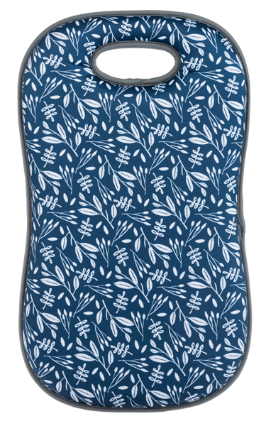 Blue Botanical Kneeling Pad