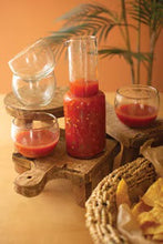 Load image into Gallery viewer, Glass Salsa Pitcher set