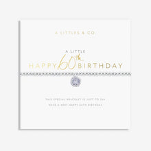 Load image into Gallery viewer, Happy 60th Birthday Bracelet