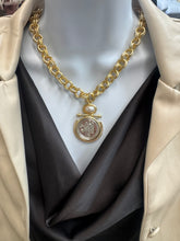 Load image into Gallery viewer, Angel Medallion Necklace with Pearl