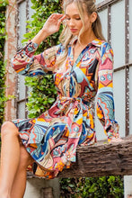 Load image into Gallery viewer, Retro Returns Wrap Dress