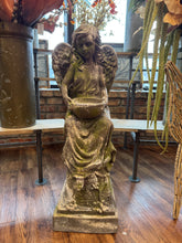 Load image into Gallery viewer, Faux Concrete Garden Angel