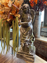 Load image into Gallery viewer, Faux Concrete Garden Angel