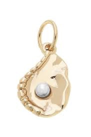 Pearl Oyster Charm