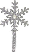 Load image into Gallery viewer, Silver Wish Snowflake Wand